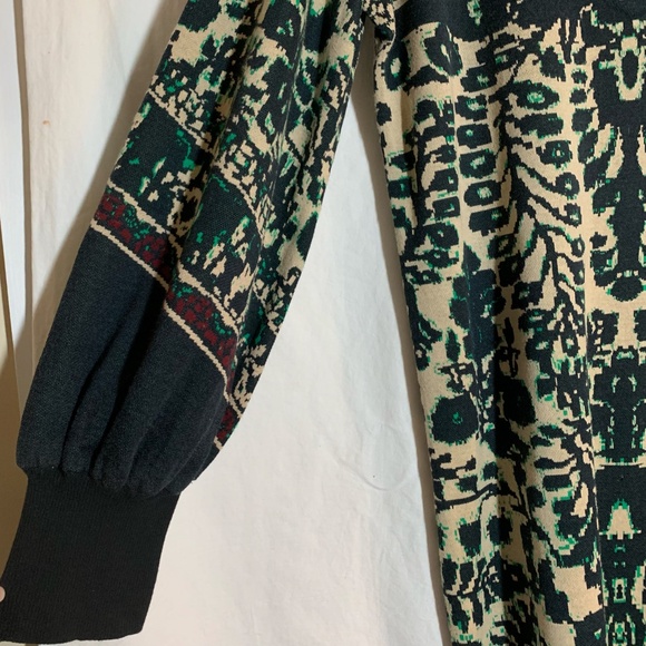 Free People 'Music And Lyrics' knit sweater dress with V neckline - Picture 5 of 8